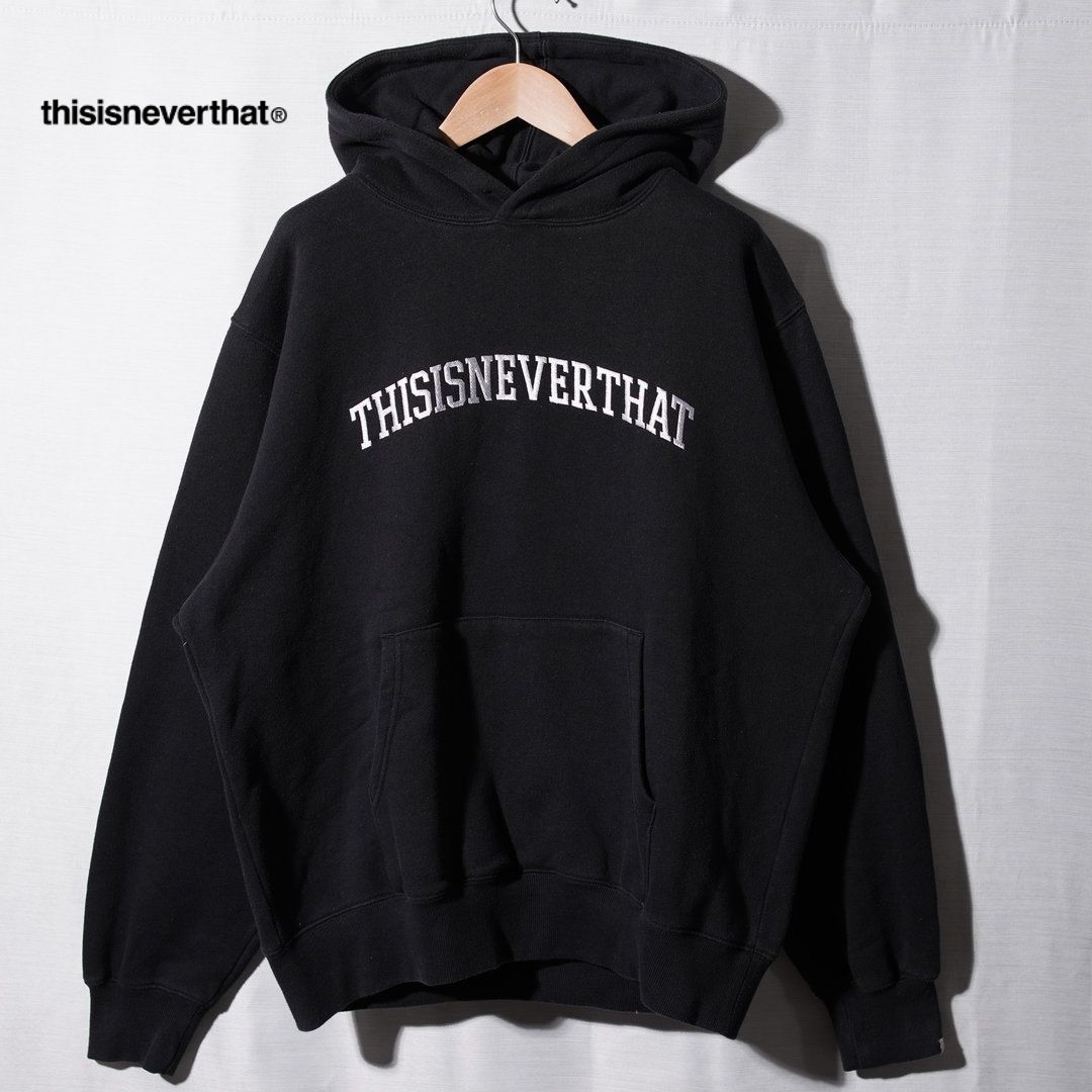 ディスイズネバーザット thisisneverthat パーカー L 相当 表記 M