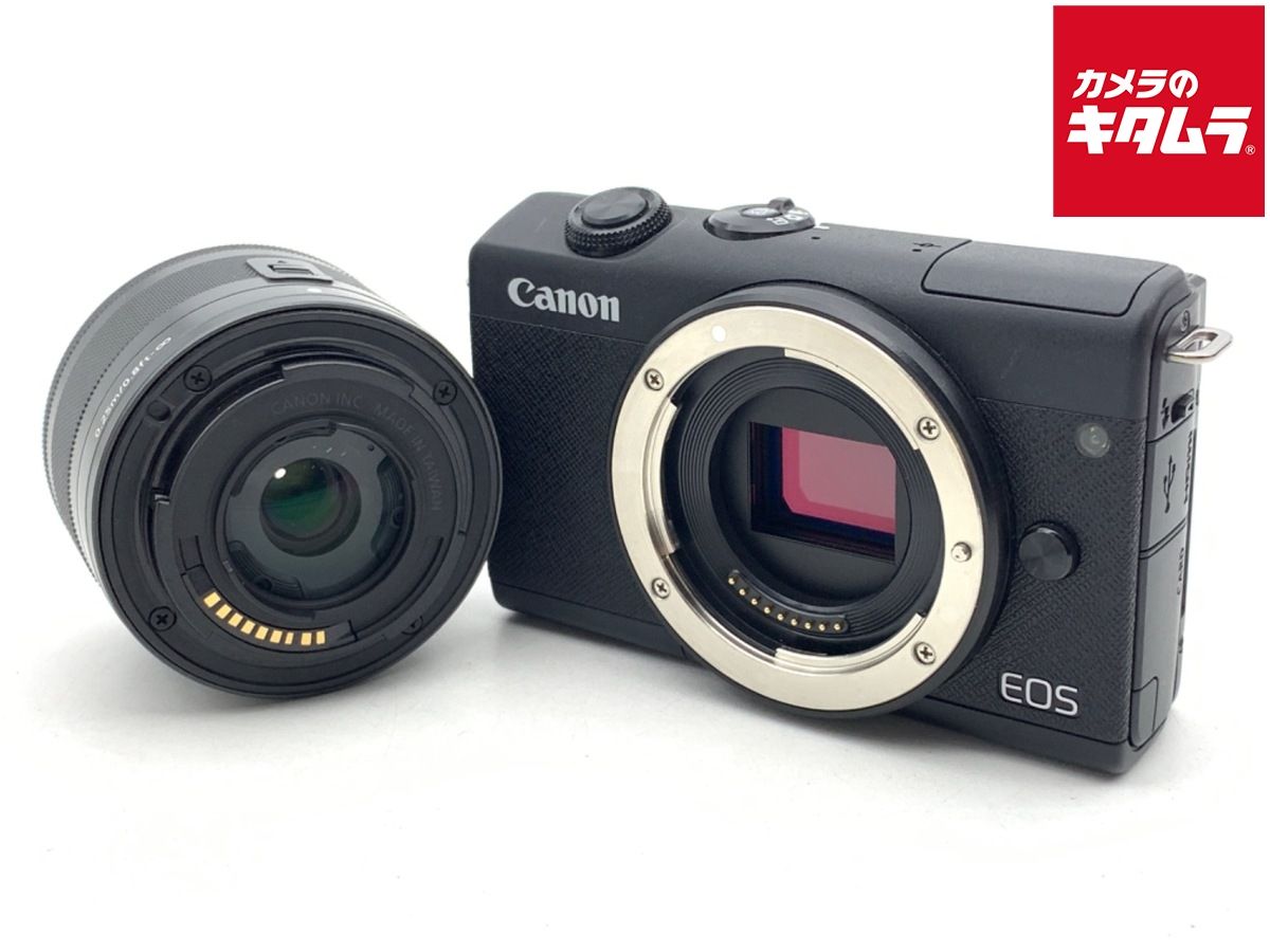 中古】 【並品】 キヤノン EOS M200 EF-M15-45 IS STM レンズキット