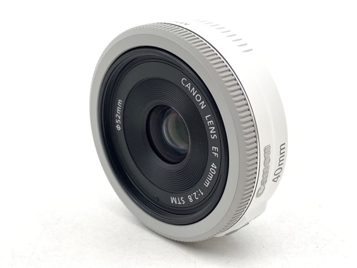 【美品】キヤノン Canon EF 40mm f2.8 STM ホワイト キヤノン EF40mm F2.8 STM 中古カメラ・レンズ販売サイト | メディア