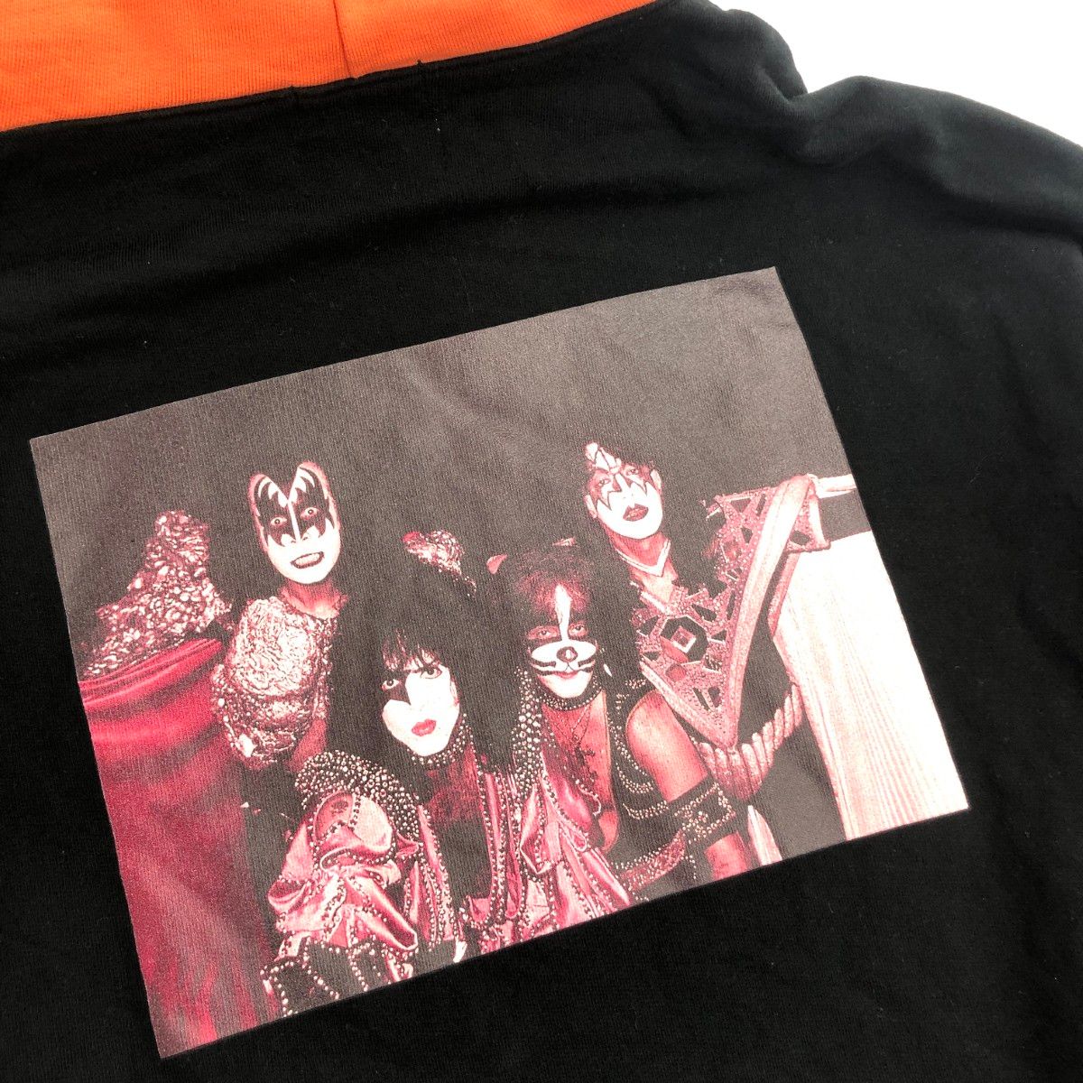 RE. アールイードット×KISS 長袖パーカー サイズ:FREE コットン/仲