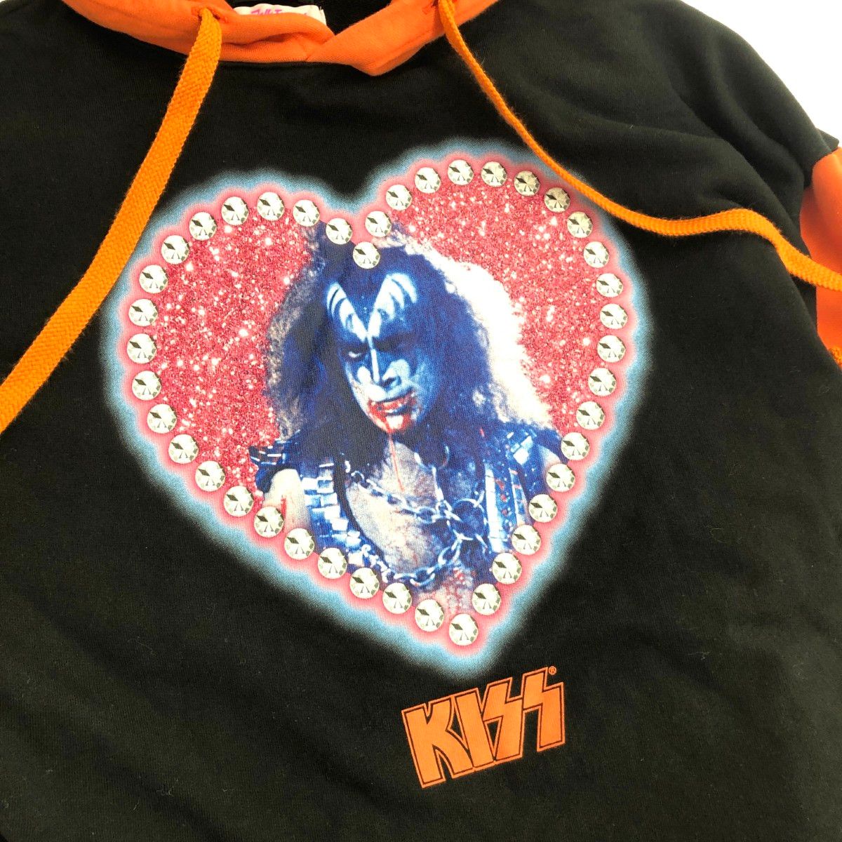 RE. アールイードット×KISS 長袖パーカー サイズ:FREE コットン/仲