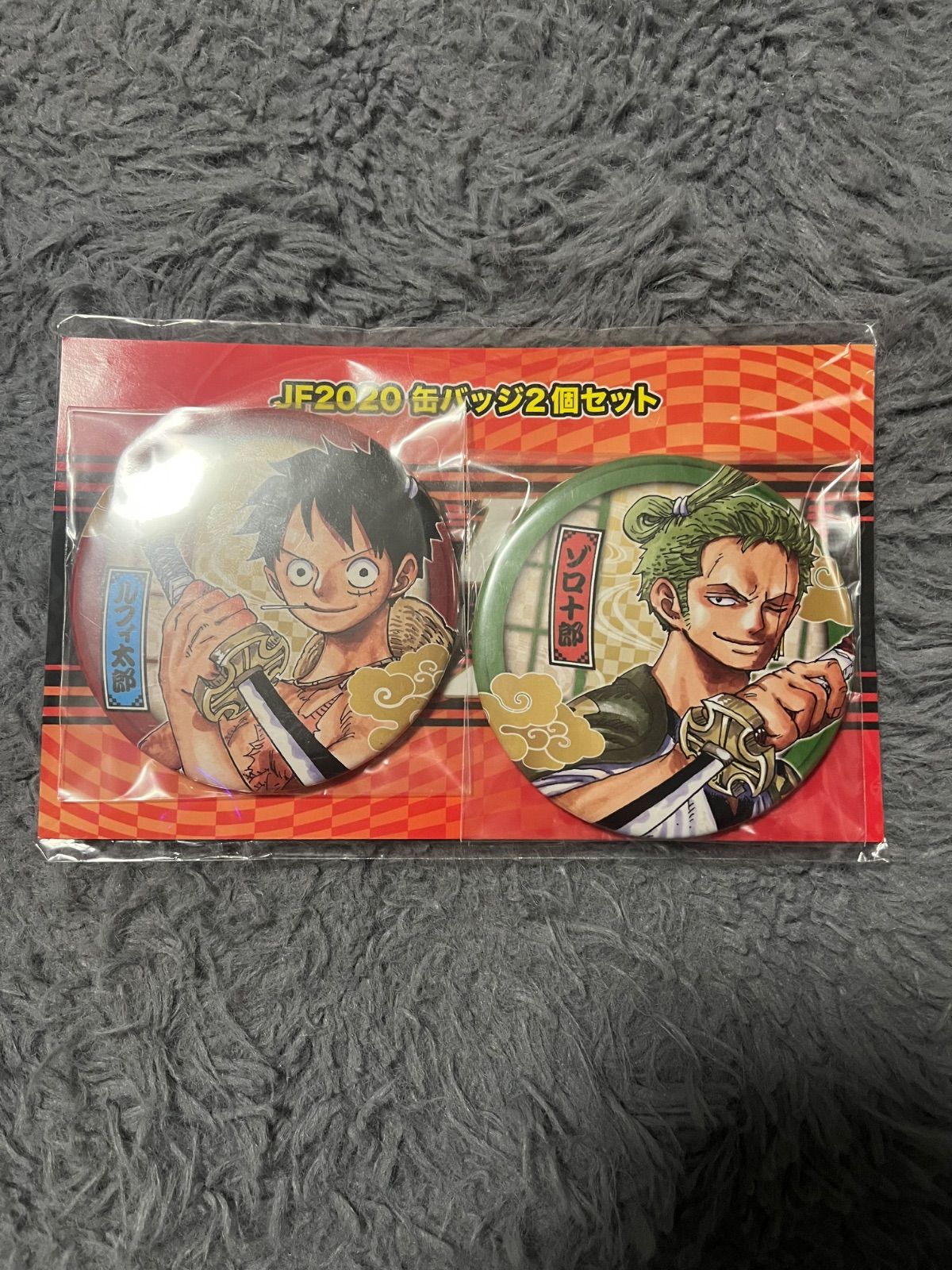 ワンピース モンキー・D・ルフィ＆ロロノア・ゾロ コレクション缶