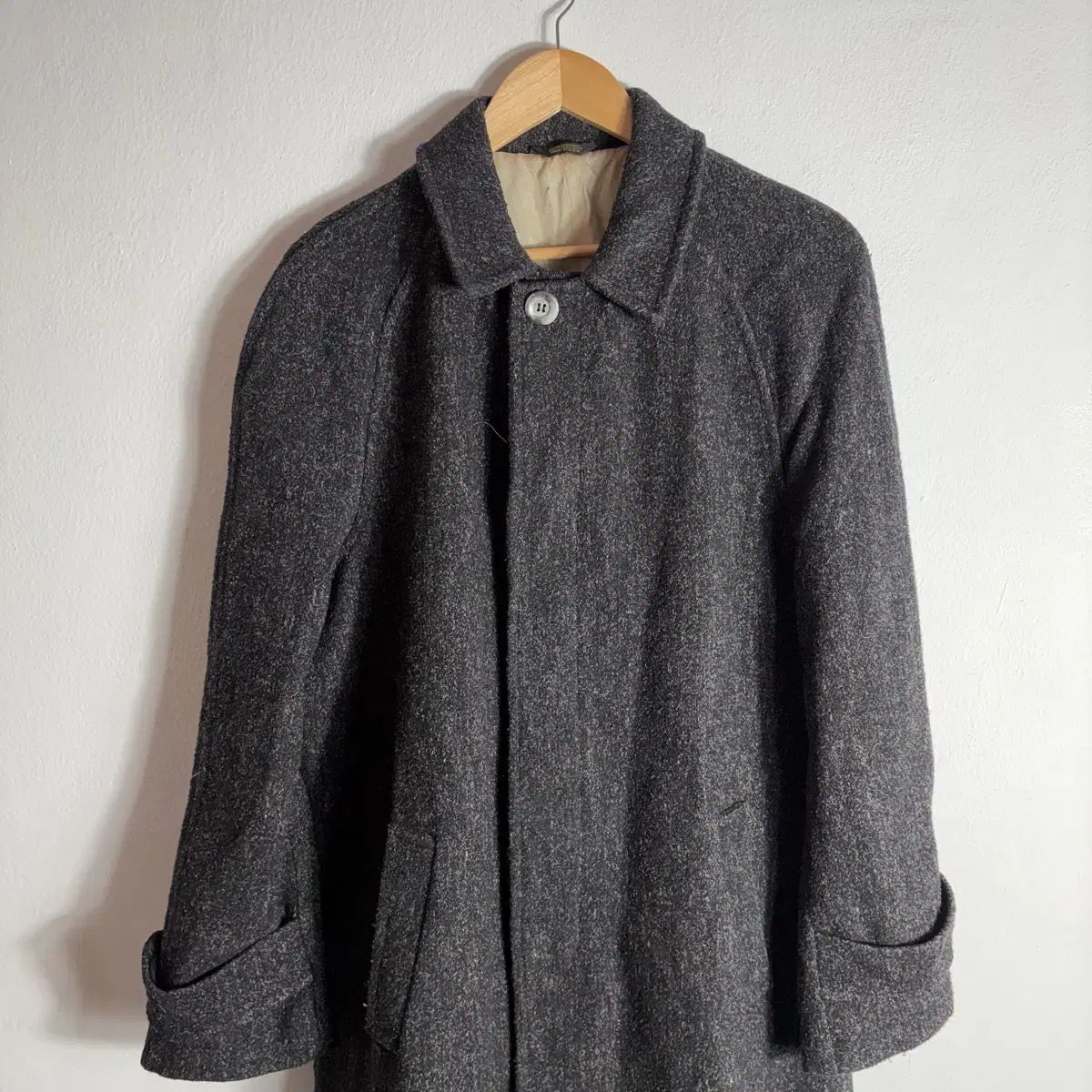 ジャケット・アウター 90's Vintage Dark Gray Maxi Wool Coat 90s ヴィンテージ DARK GRAY ウール ロングコート (40) - メルカリ