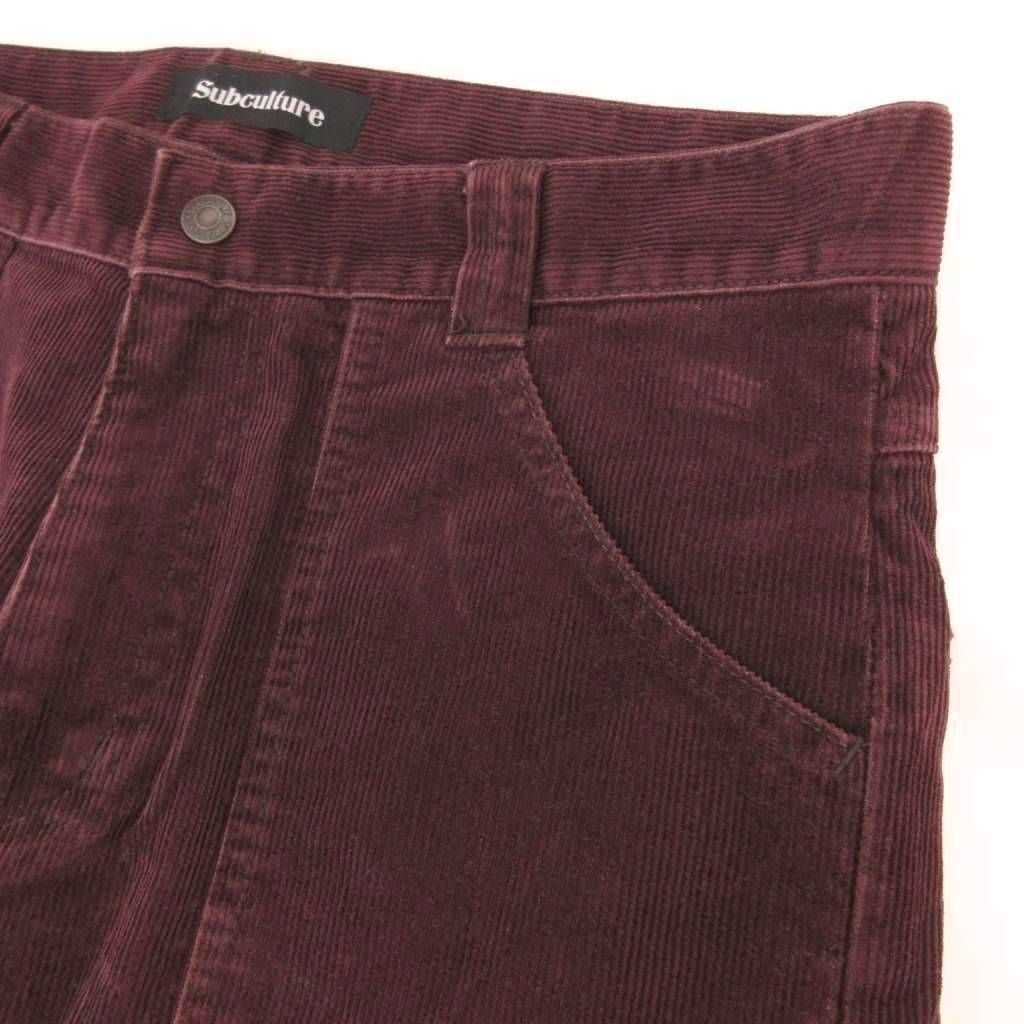 サブカルチャー Subculture CORDUROY SHORTS コーデュロイ ショーツ
