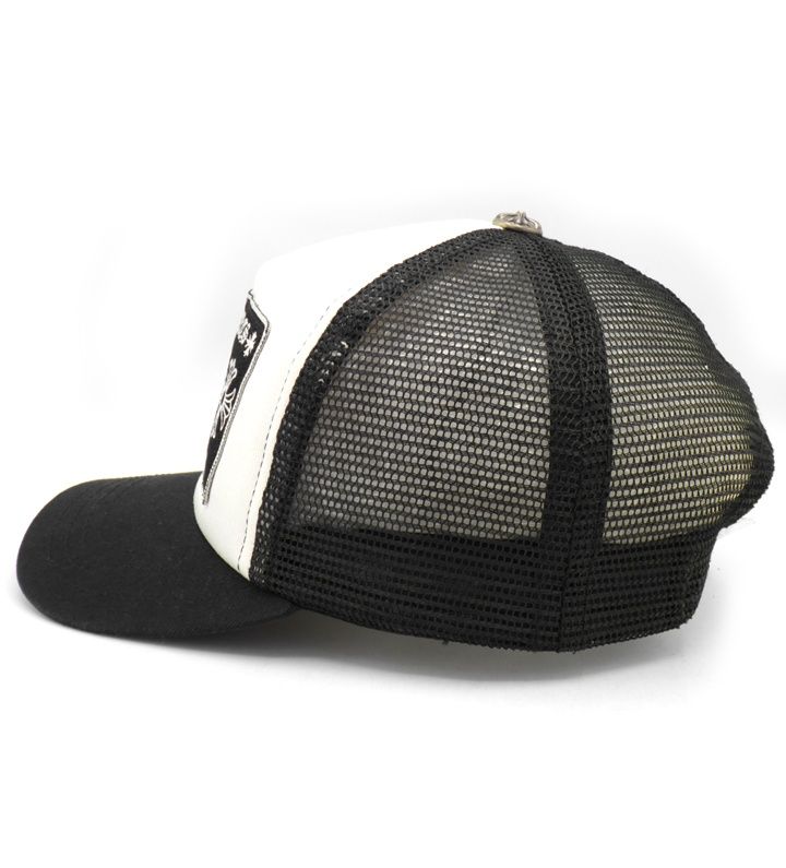 クロムハーツ CHROME HEARTS 【 CH TRUCKER CAP 】 CH 刺繍 ワッペン