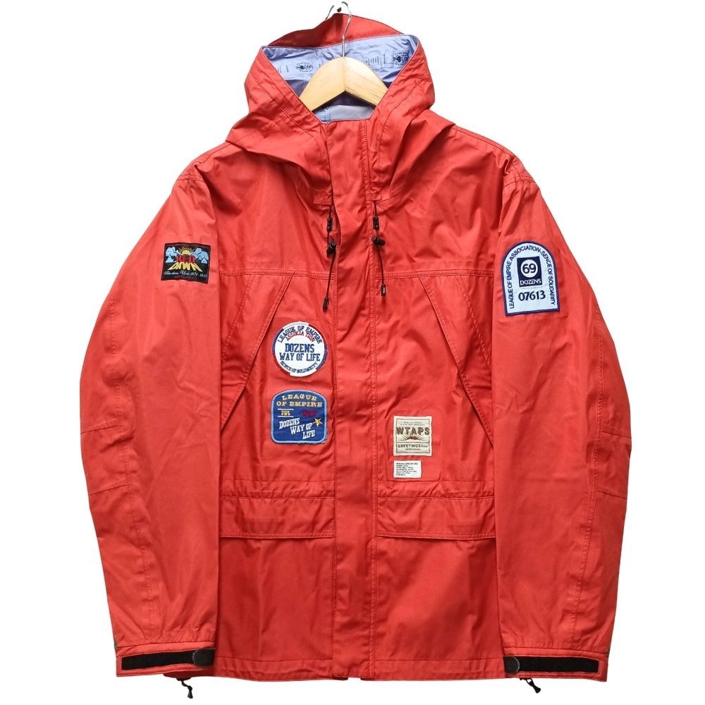 WTAPS GORE-TEX SHERPAマウンテンパーカー 08aw WTAPS ダブルタップス 08AW SHERPA GORE-TEX マウンテンパーカー 赤系