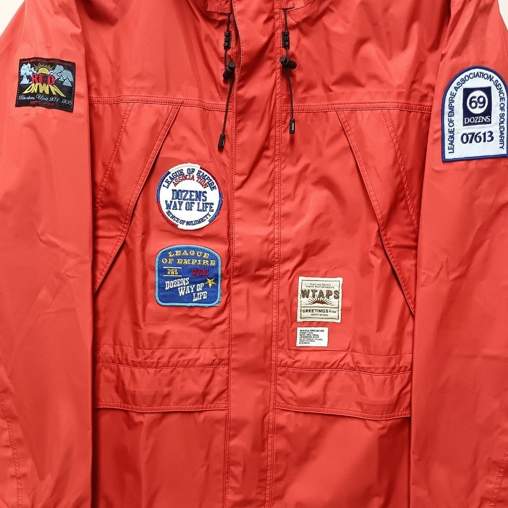 WTAPS ダブルタップス 08AW SHERPA GORE-TEX マウンテンパーカー 赤系