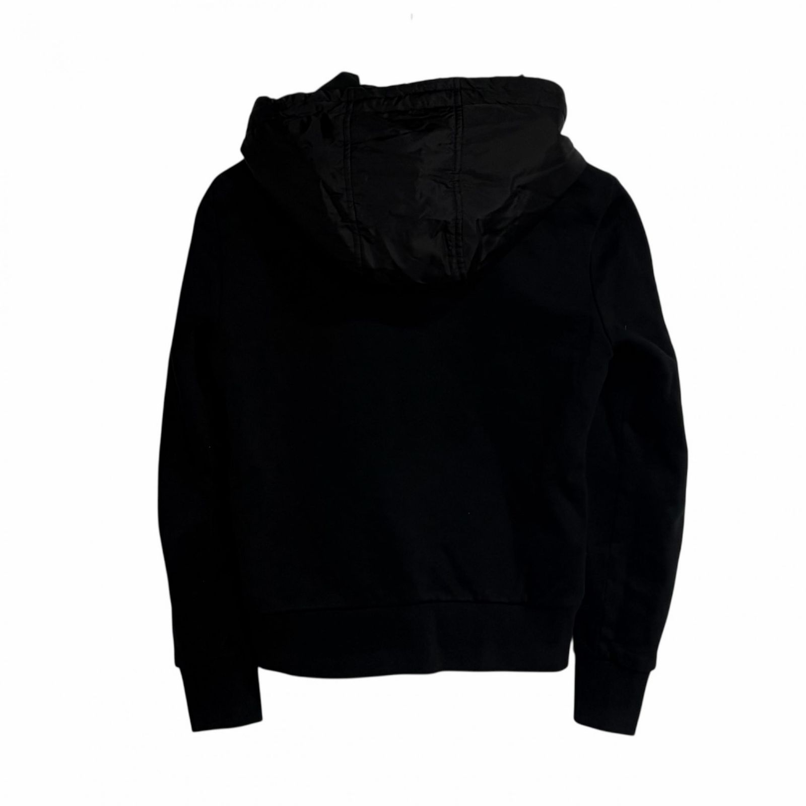 トップス MONCLER XS BLACK Moncler свитшот женский черный с логотипом 180592 — Женские トップス