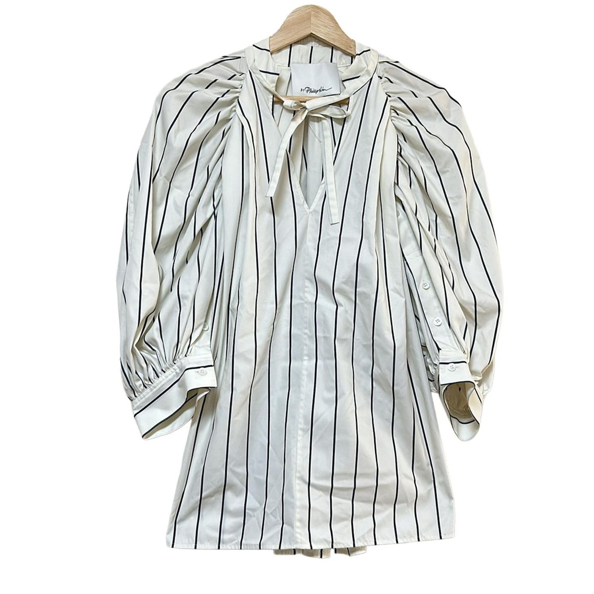 3.1 Phillip lim(スリーワンフィリップリム) 七分袖シャツブラウス