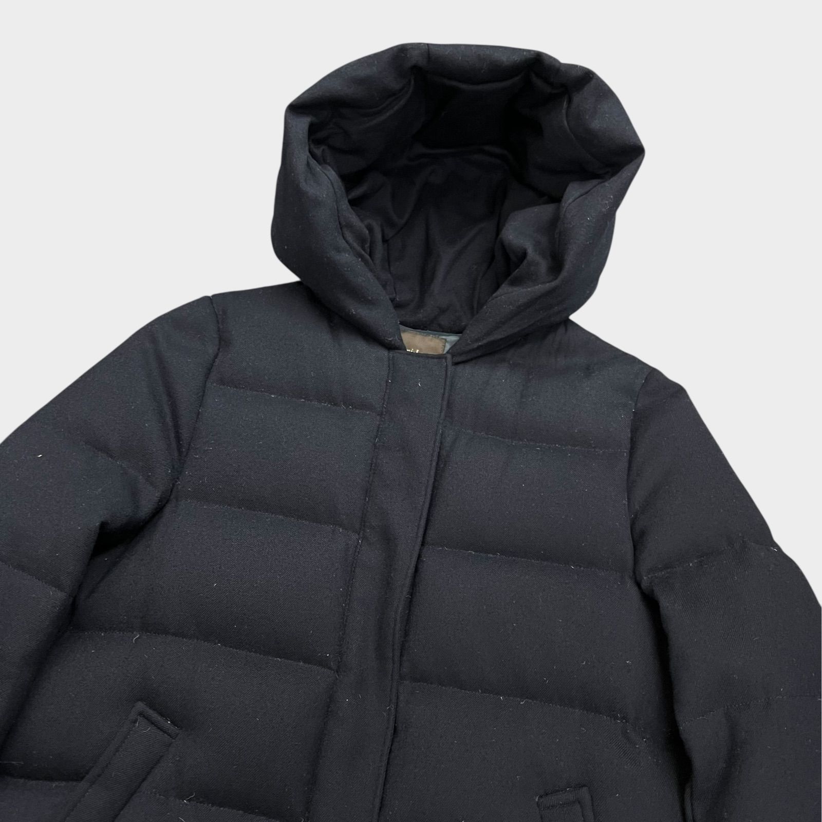 Demi-Luxe Beams ダウンジャケット デミルクス ビームス ネイビー 38 M