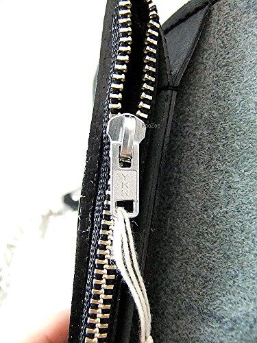 カスタムベースにも使えるシンプルな本革ロングウォレット チェーン付き