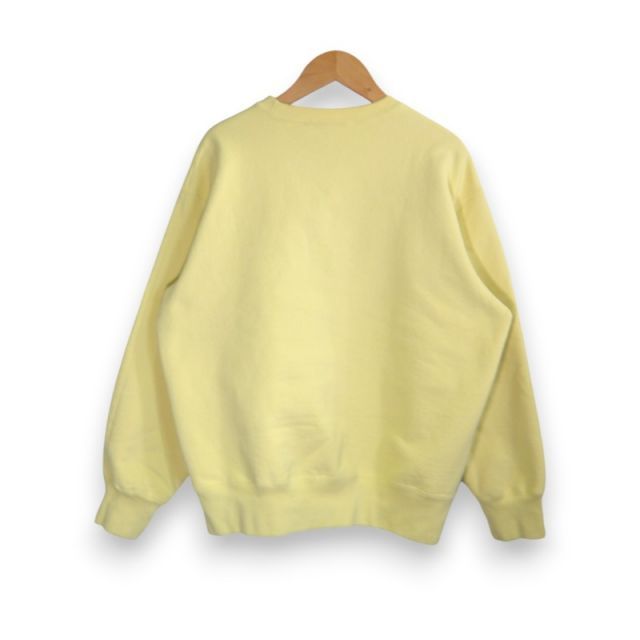 SUPREME 22aw BOX LOGO CREWNECK PALE YELLOW サイズS SUPREME 22aw BOX LOGO CREWNECK PALE YELLOW サイズS シュプリーム