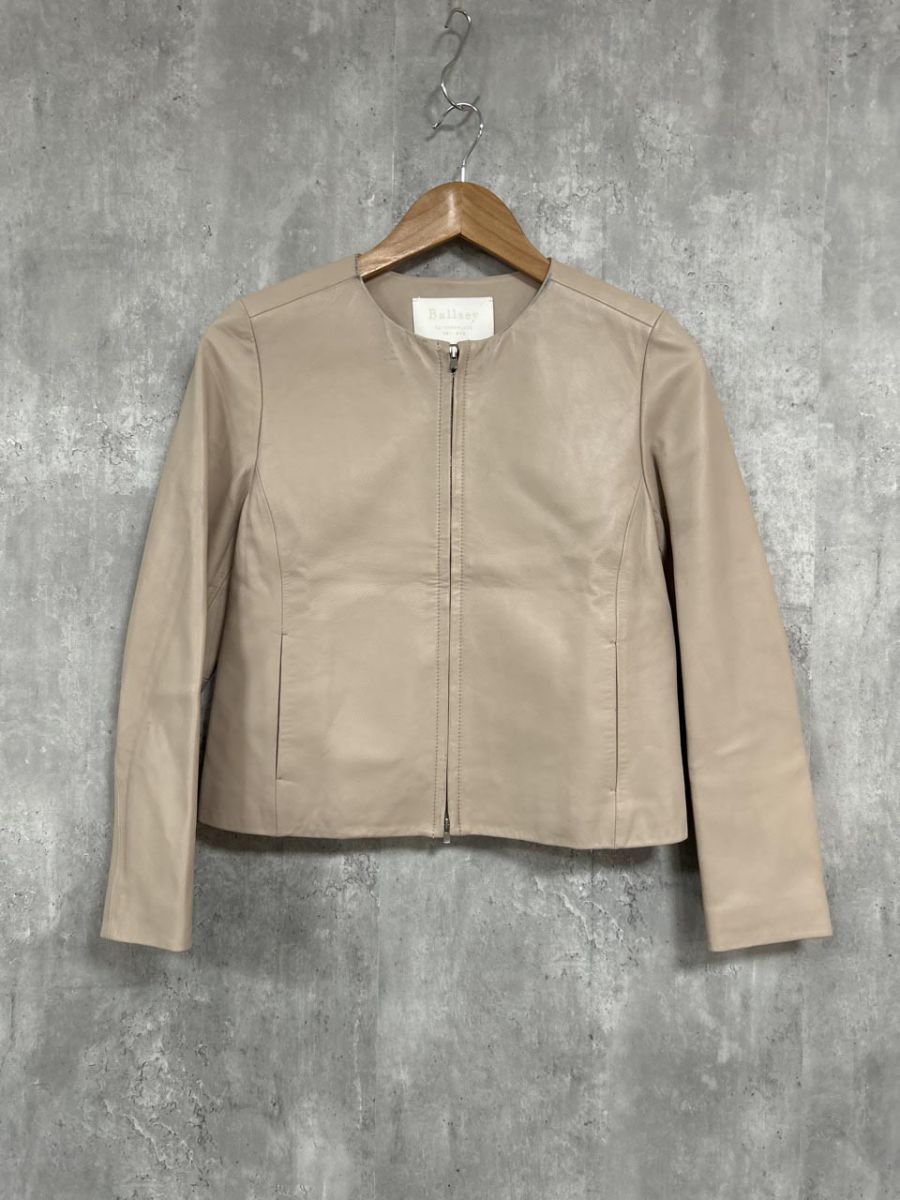 BALLSEY ボールジー トゥモローランド ノーカラー ラムレザー