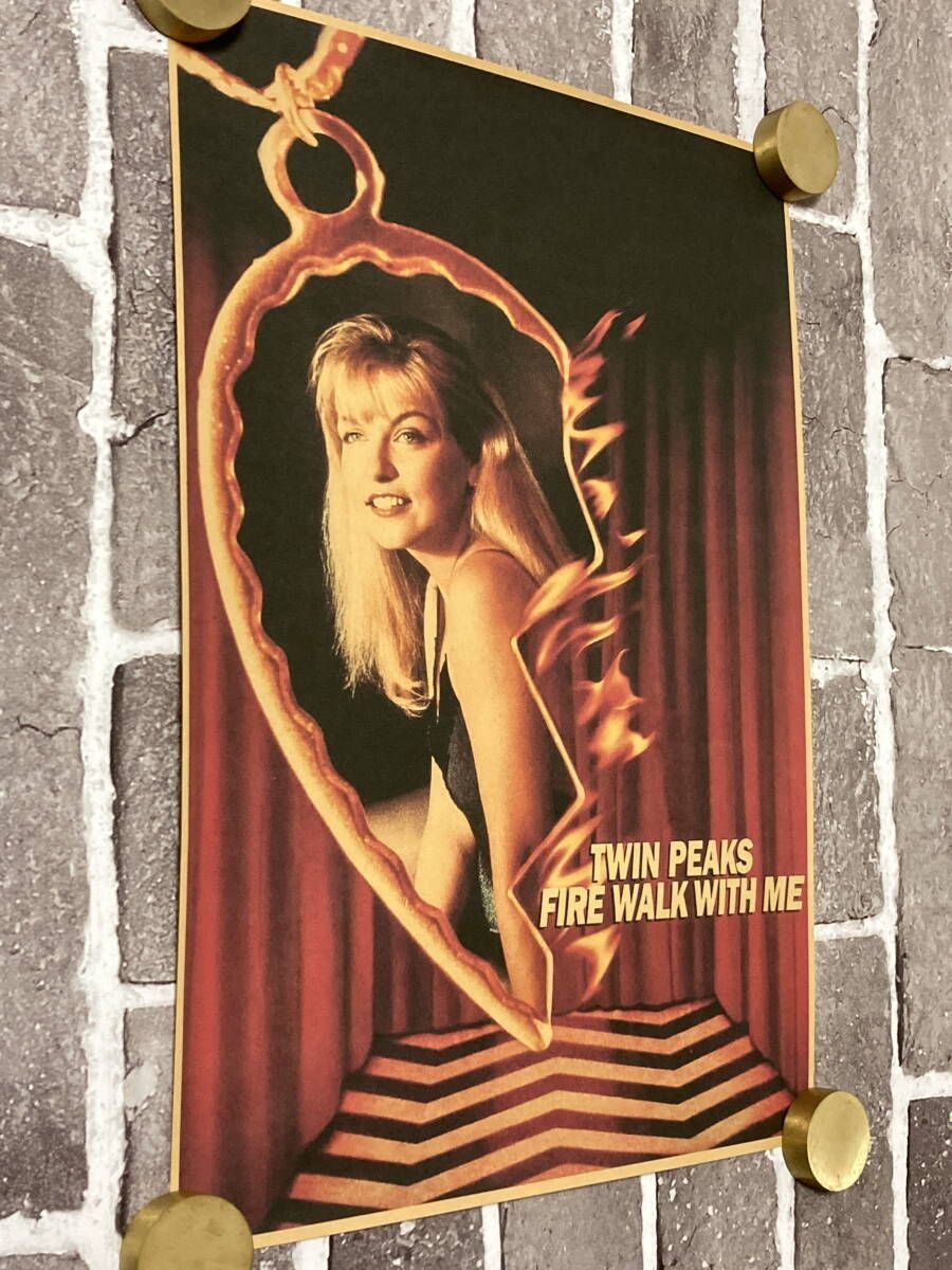 クラフト紙製 ポスター ツイン・ピークス 42㎝×30㎝】D01-26/MON