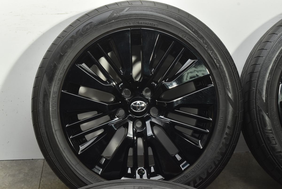 ブラック塗装】トヨタ 30 アルファード SCパッケージ 純正 18in 7.5J +