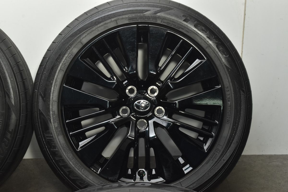 ブラック塗装】トヨタ 30 アルファード SCパッケージ 純正 18in 7.5J +