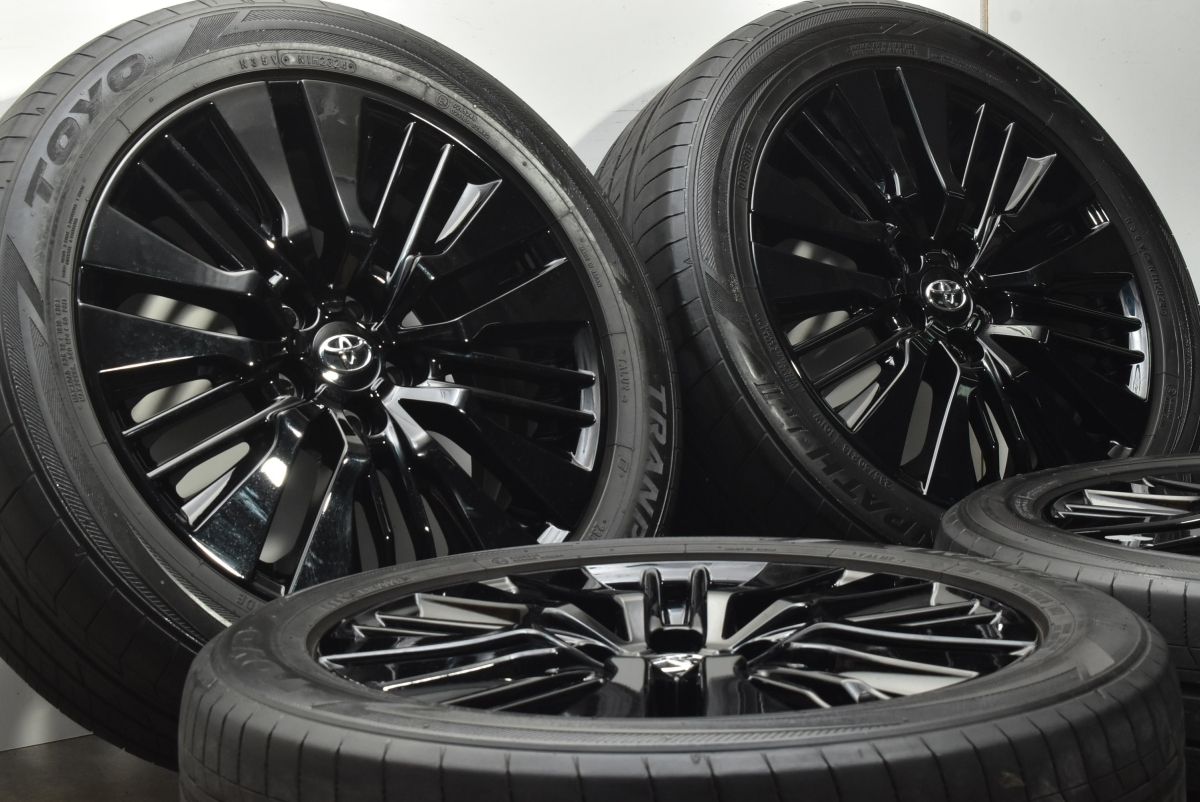 ブラック塗装】トヨタ 30 アルファード SCパッケージ 純正 18in 7.5J +