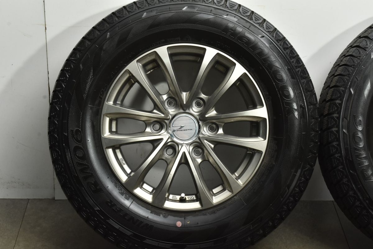 4本 Weds PRODITA HC 15 6J 6.0J 6H139.7 +33 チタンシルバー ホイール 