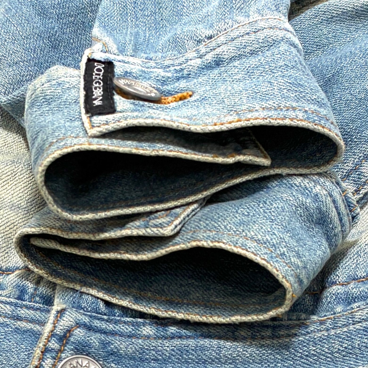 DOLCE&GABBANA ドルチェアンドガッバーナ デニムジャケット Gジャン