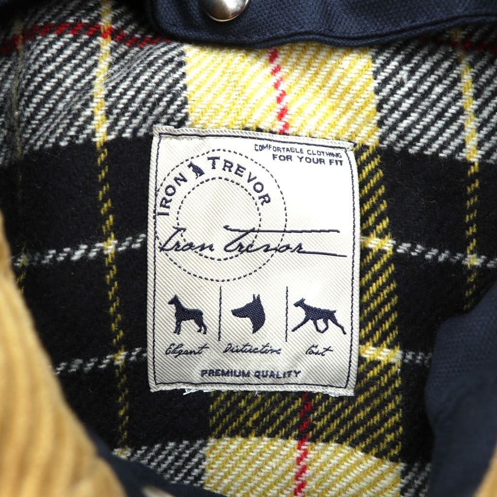 Iron trevor イタリア製 ダック ファイヤーマンジャケット