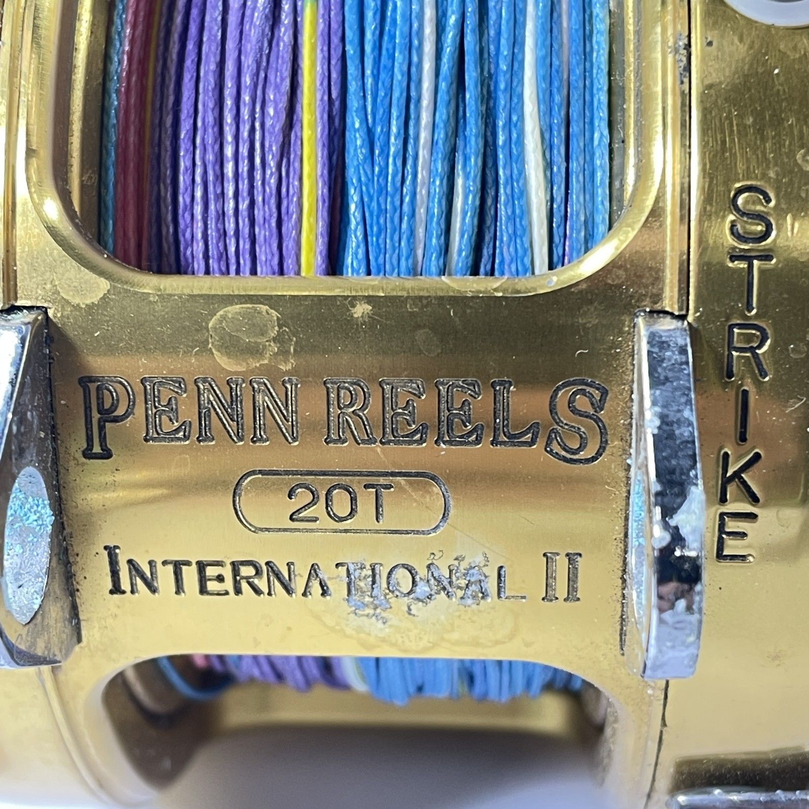 PENN RELL S 20 T INTERNATIONALⅡ ベイトリール リール ゴールド 釣り フィッシング