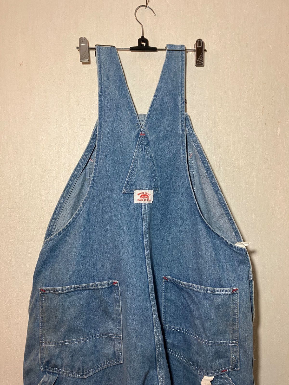 USA製 ROUNDHOUSE ラウンドハウス オーバーオール デニム ペインター