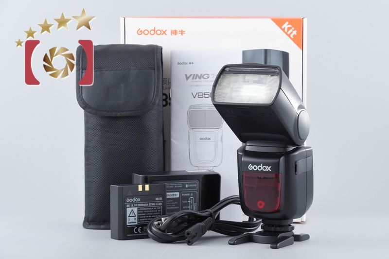 【中古】GODOX ゴドックス VING V850II スピードライト 元箱付き 中古】GODOX ゴドックス VING V850II スピードライト 元箱付き - メルカリ