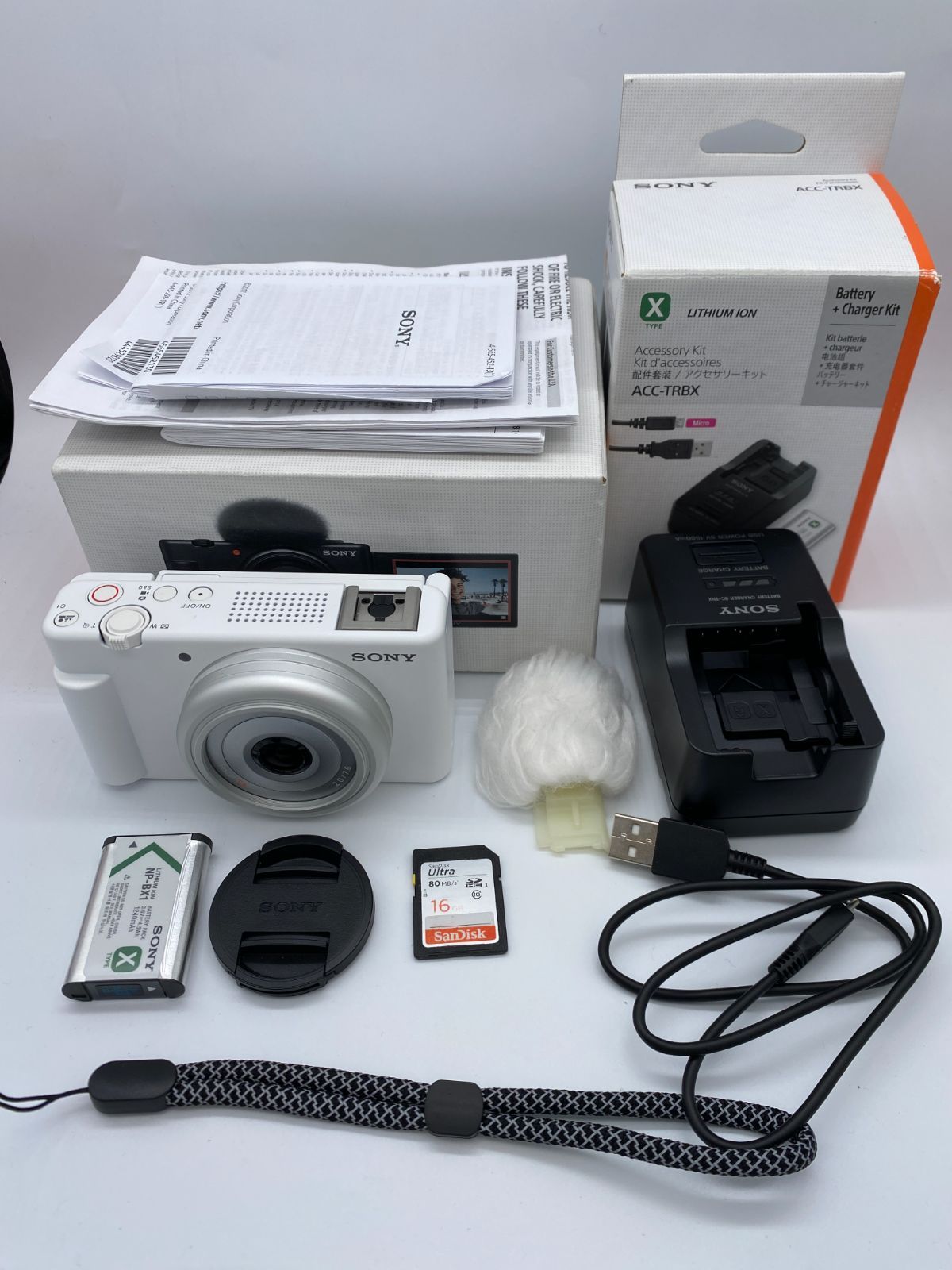 返品保証・動作確認済】SONY ZV-1F - メルカリ