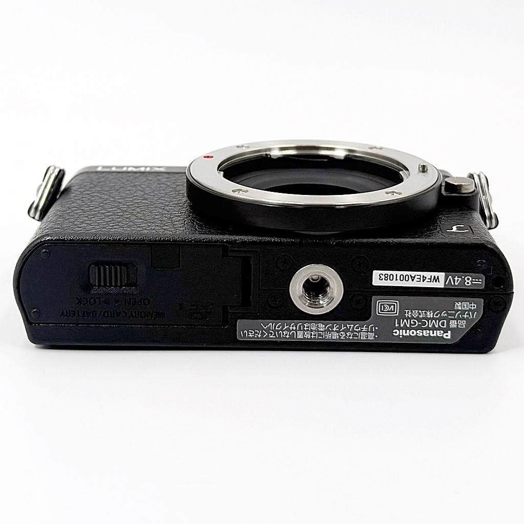 美品】パナソニック Panasonic LUMIX DMC-GM1K-K レンズキット