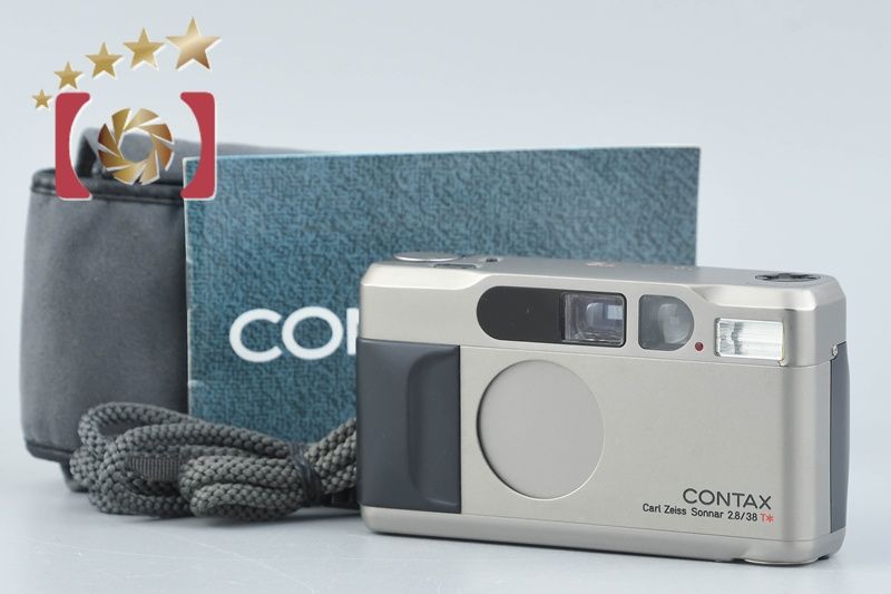 中古】CONTAX コンタックス T2 コンパクトフィルムカメラ ※フラッシュ