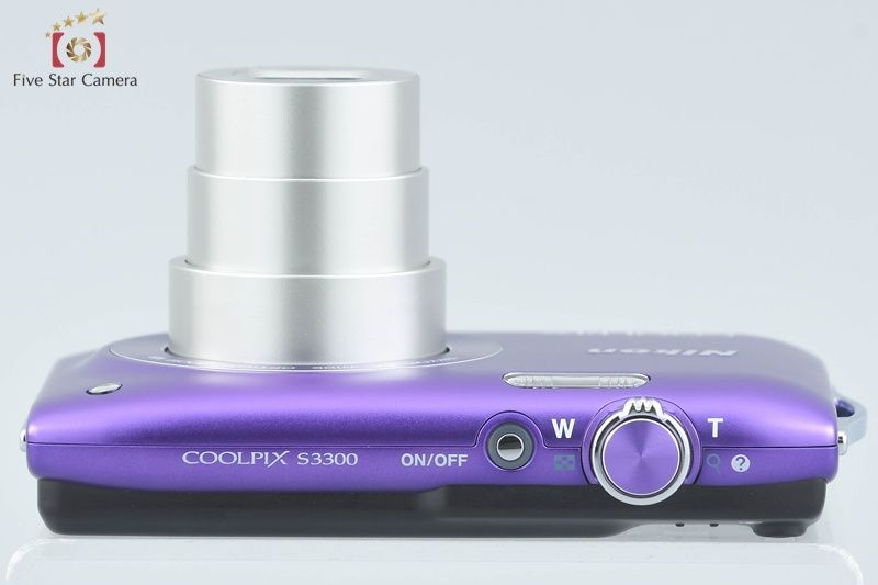 中古】Nikon ニコン COOLPIX S3300 ラベンダーパープル コンパクト