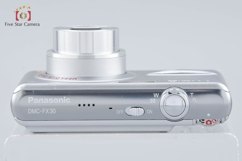 中古】Panasonic パナソニック LUMIX DMC-FX30 プレシャスシルバー