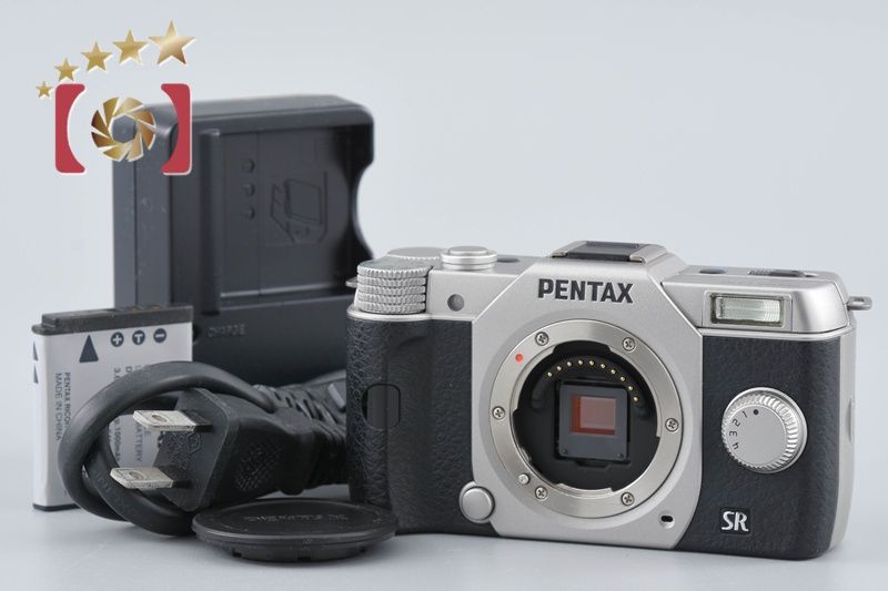 ペンタックス Q10 ミラーレスデジタルカメラボディ シルバー Pentax ペンタックス ミラーレス PENTAX Q10 レンズキット シルバー 中古 新品