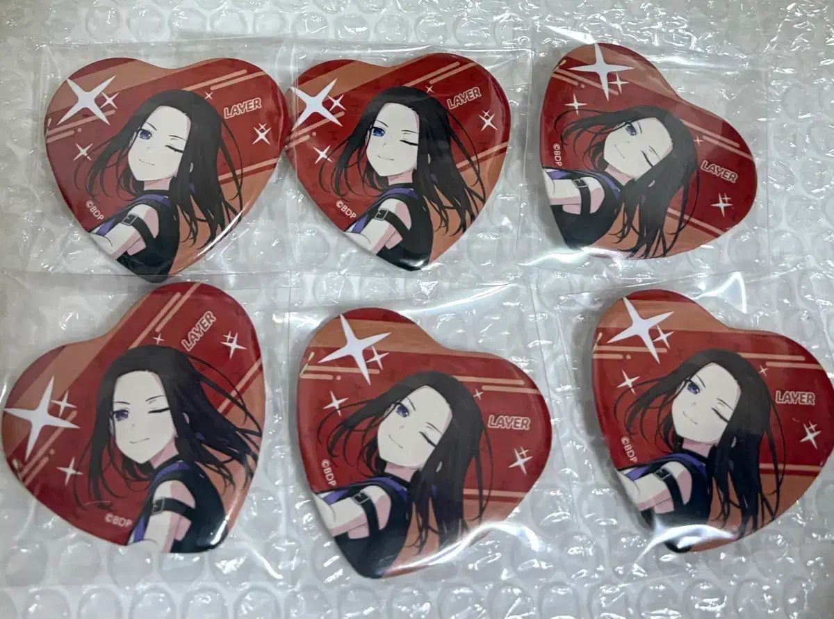 BanG Dream! レイ ハート 缶バッジ