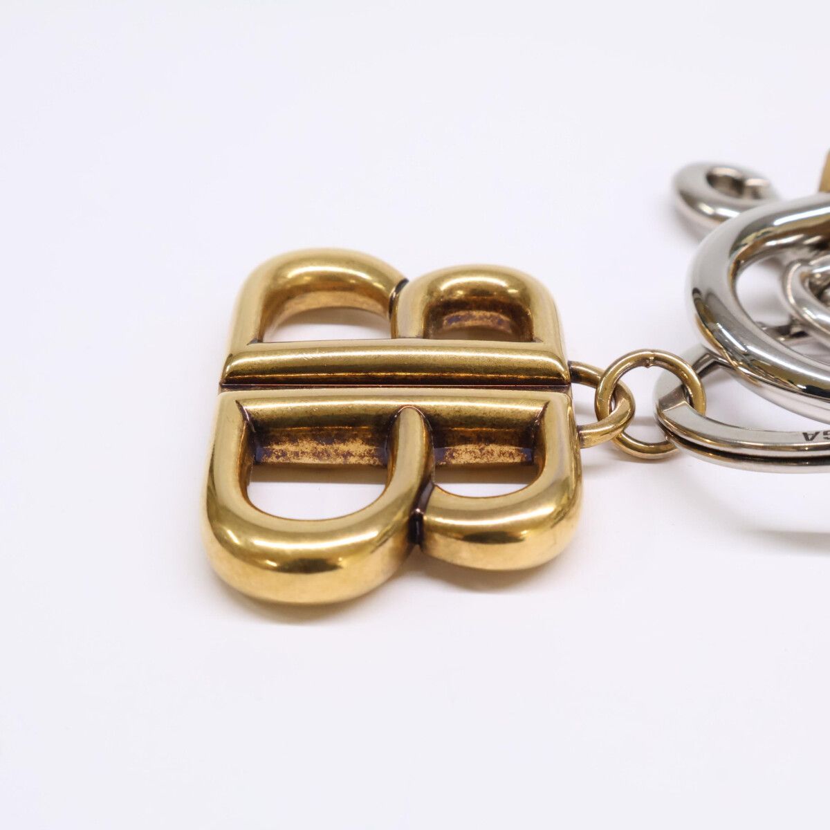 極美品　バレンシア　PALOMA キーリング　キーホルダー　チャーム BALENCIAGA バレンシアガ Paloma ハート キーリング (BALENCIAGA