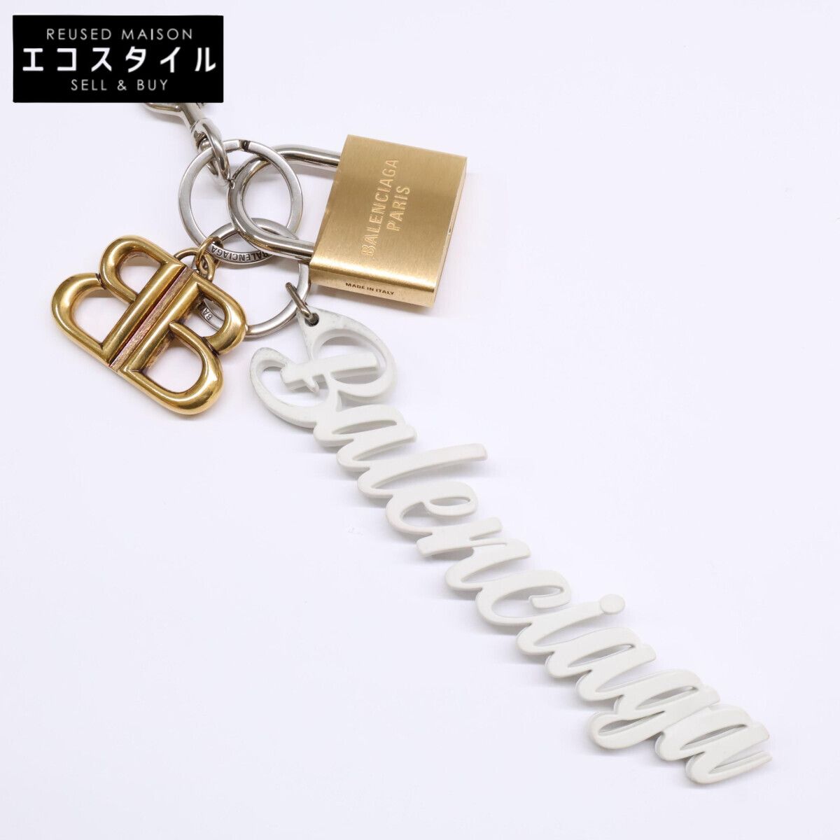 Balenciaga ゴールドキーホルダーセット BALENCIAGA バレンシアガ Paloma キーリング - メルカリ