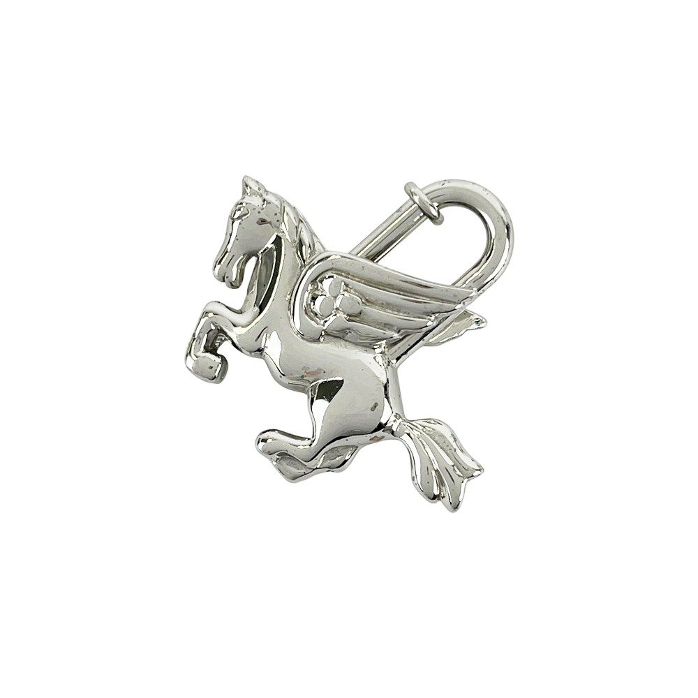 エルメス □美品□ カデナ ペガサス バッグチャーム キーホルダー