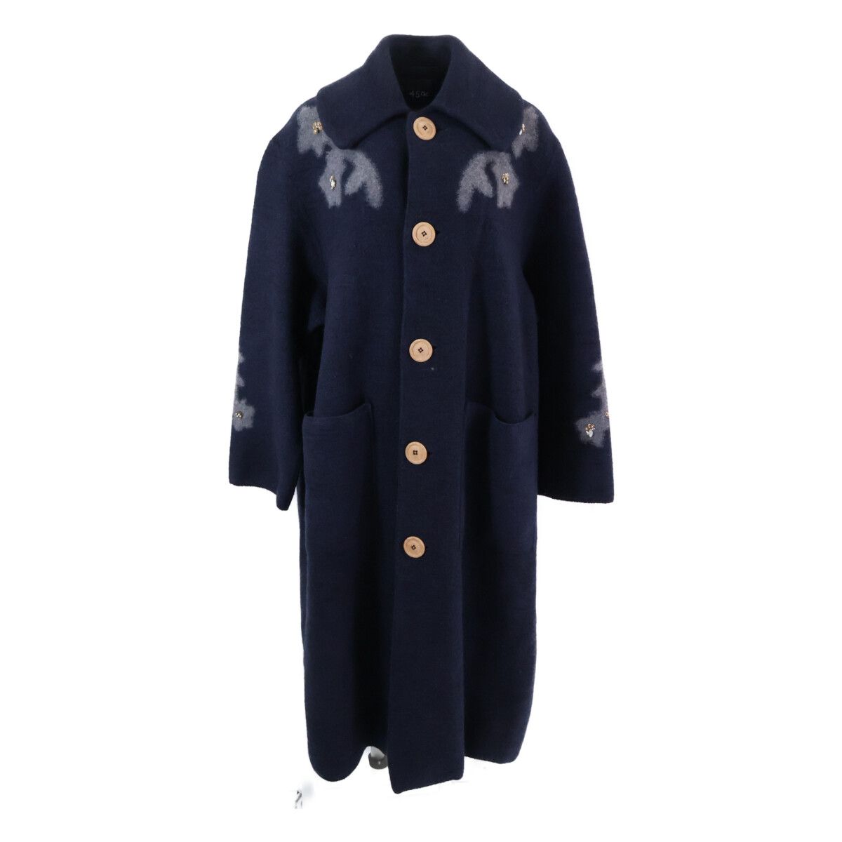 45R フォーティファイブ アール 【美品】5102016 ウール 縮絨ニットの