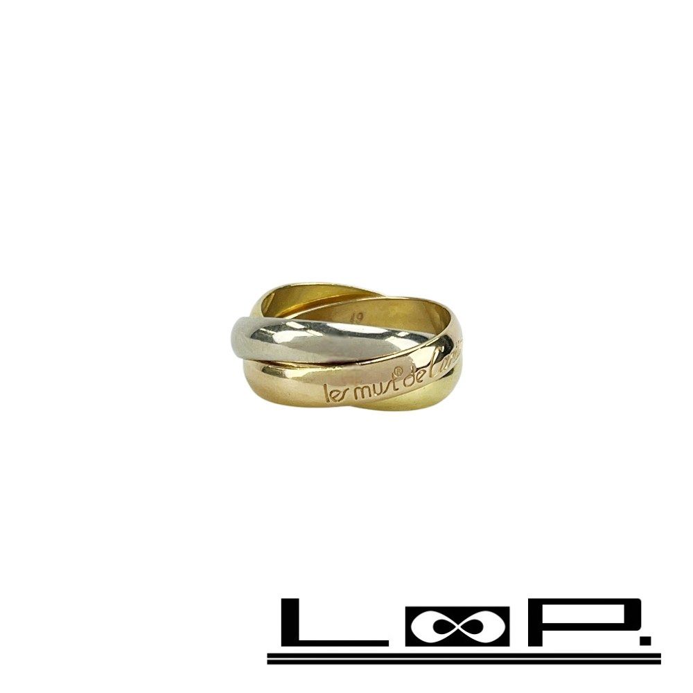 カルティエ □中古□ トリニティ リング 指輪 アクセサリー ゴールド