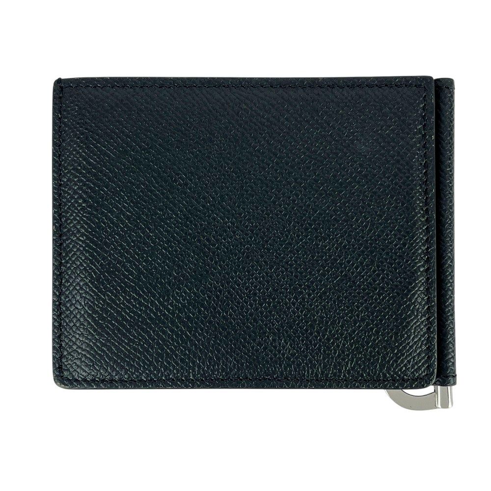 【オススメ！】メゾンマルジェラ マネークリップ 黒 レザー カード・ケース オススメ！】メゾンマルジェラ マネークリップ 黒 レザー カード