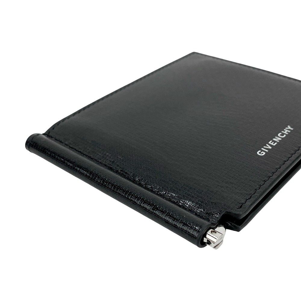 セール【未使用】GIVENCHY レザー マネークリップ ジバンシー □未使用□ マネークリップ 二つ折り財布 ウォレット
