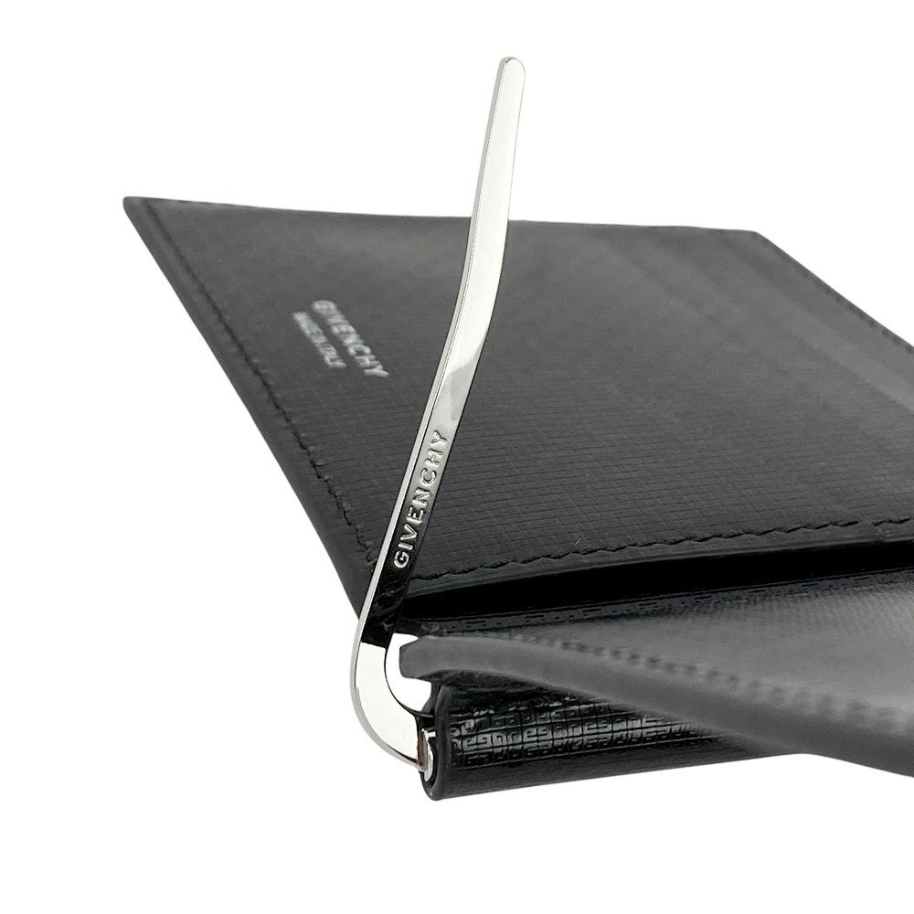セール【未使用】GIVENCHY レザー マネークリップ ジバンシー □未使用□ マネークリップ 二つ折り財布 ウォレット