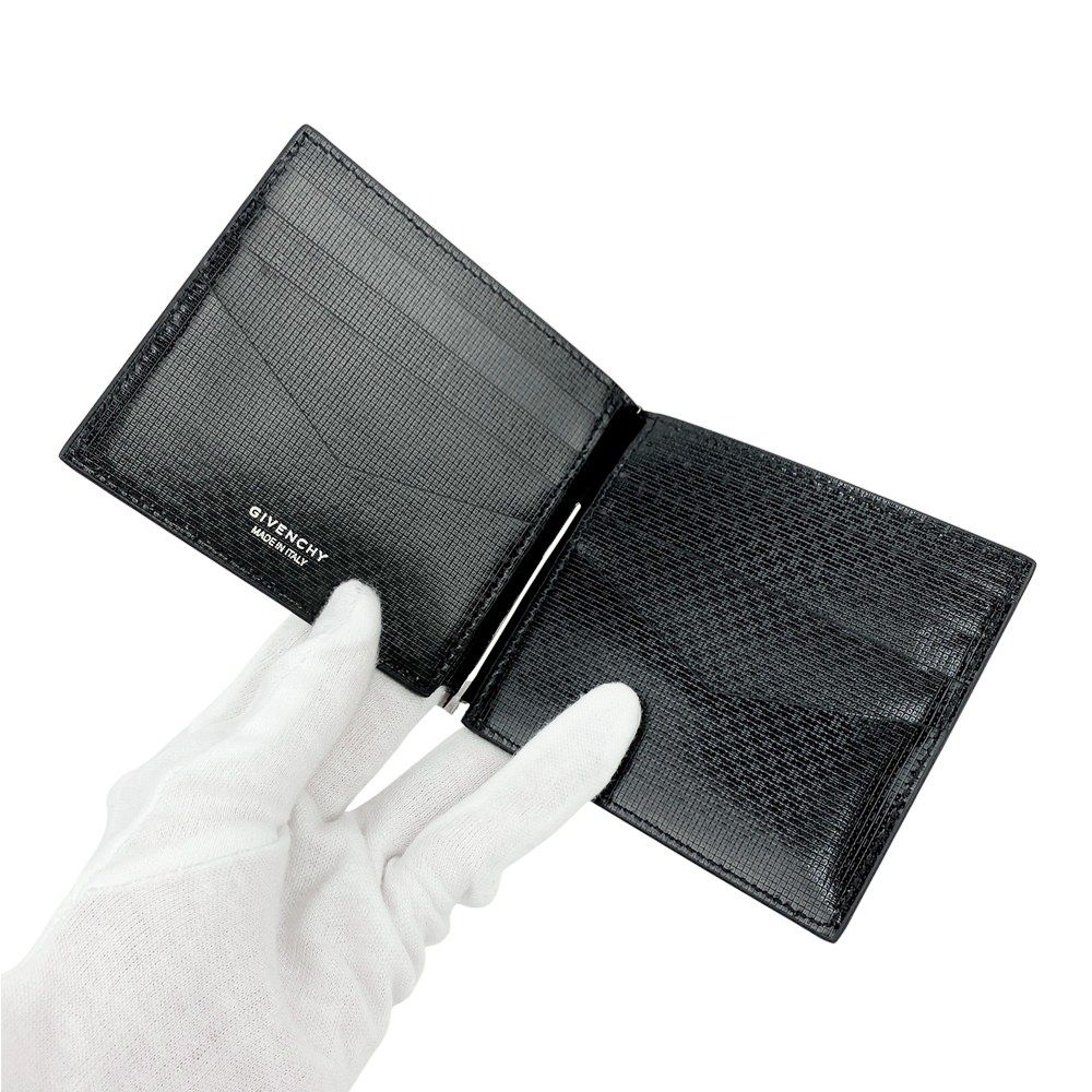 セール【未使用】GIVENCHY レザー マネークリップ ジバンシー □未使用□ マネークリップ 二つ折り財布 ウォレット