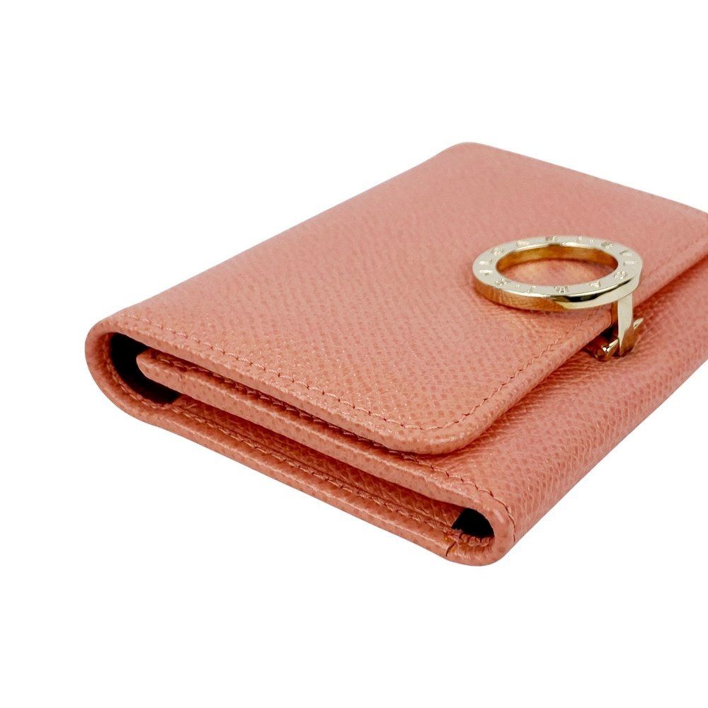 ブルガリ □未使用□ BB カードケース 二つ折り 名刺入れ レザー