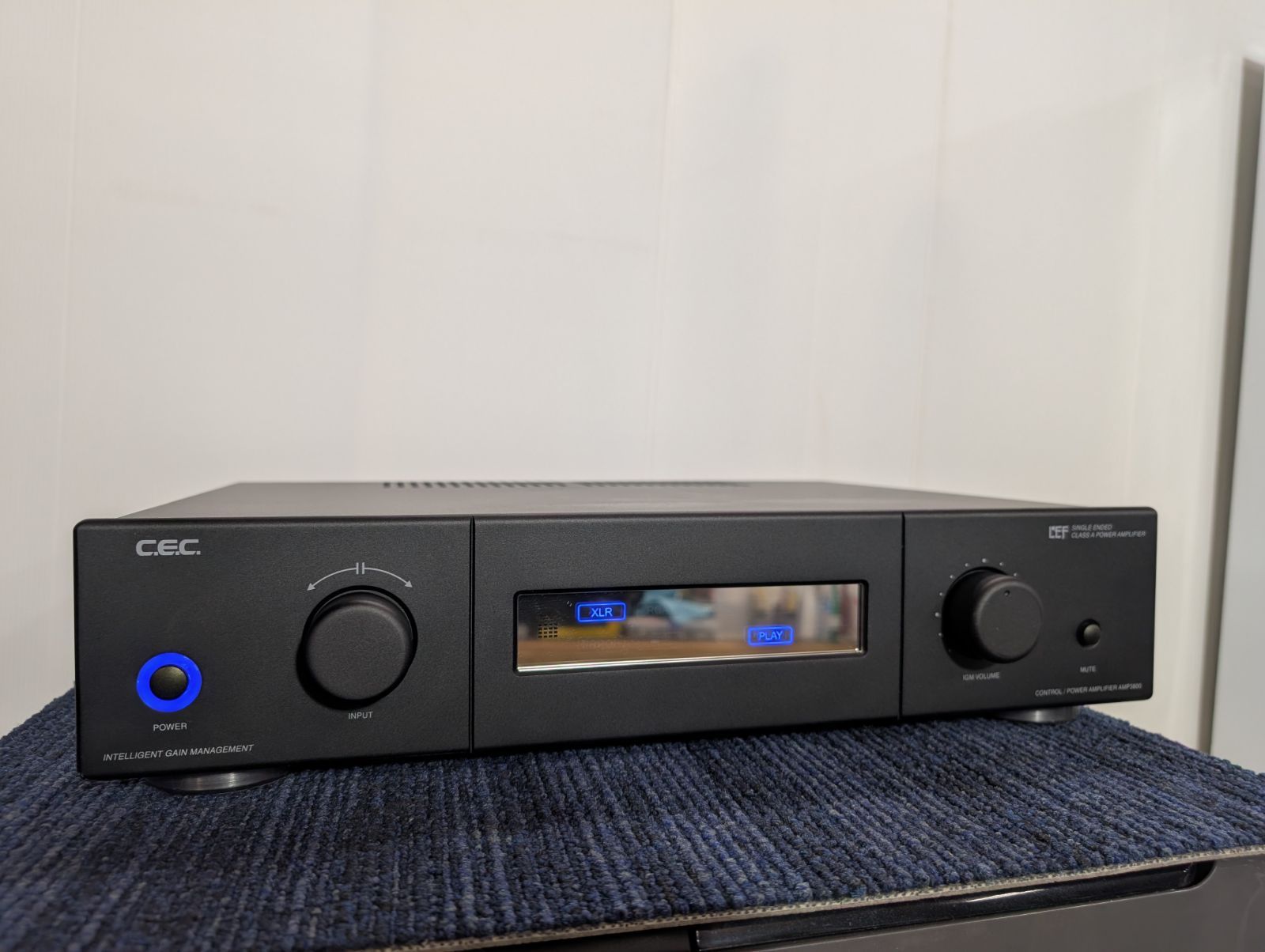 プリメインアンプ CEC AMP3800 アンプ 希少 ブラック - メルカリ