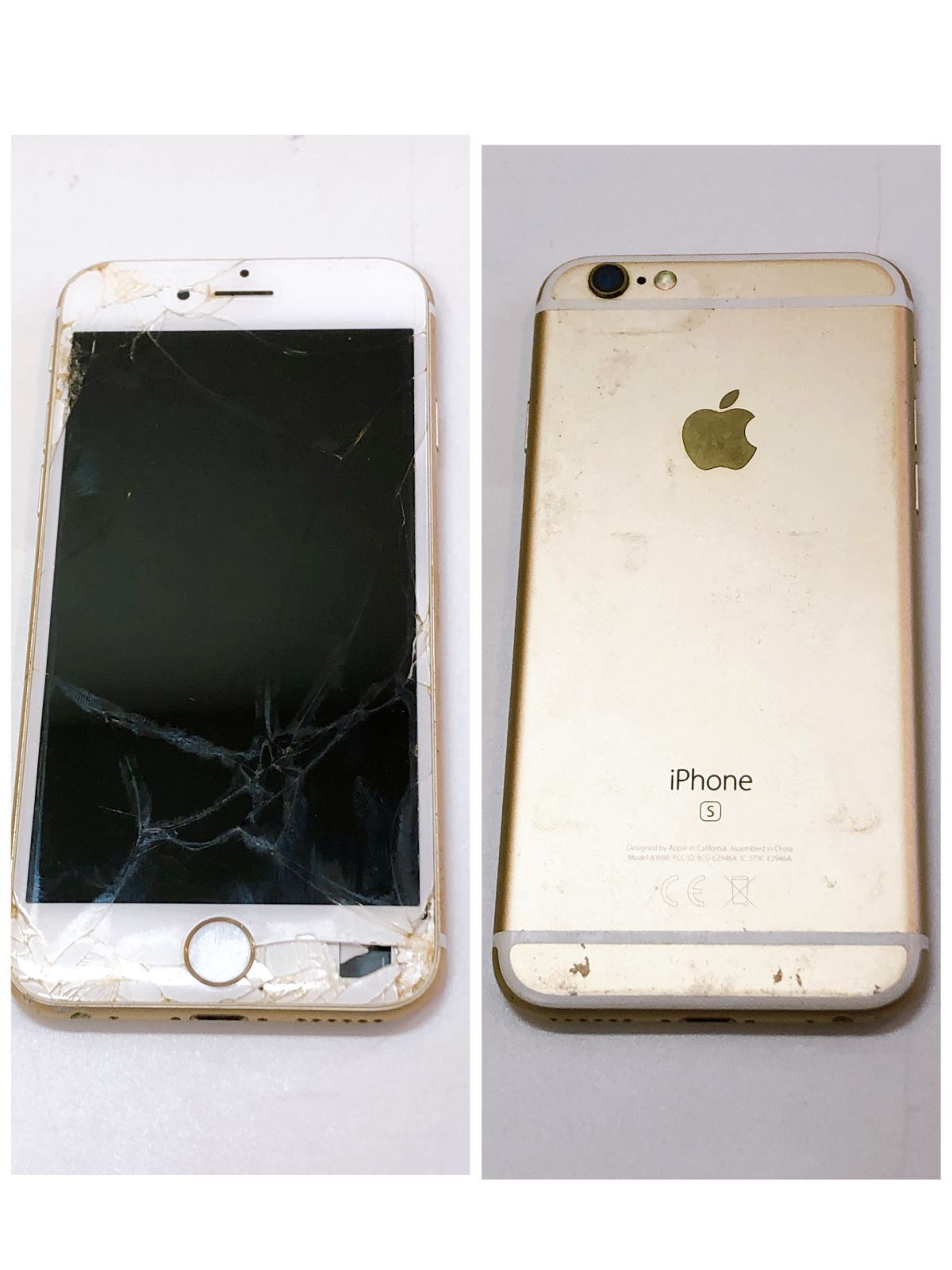 2434-3536】アップル iPhone 6 6s 6Plus 7台 おまとめ ゴールド