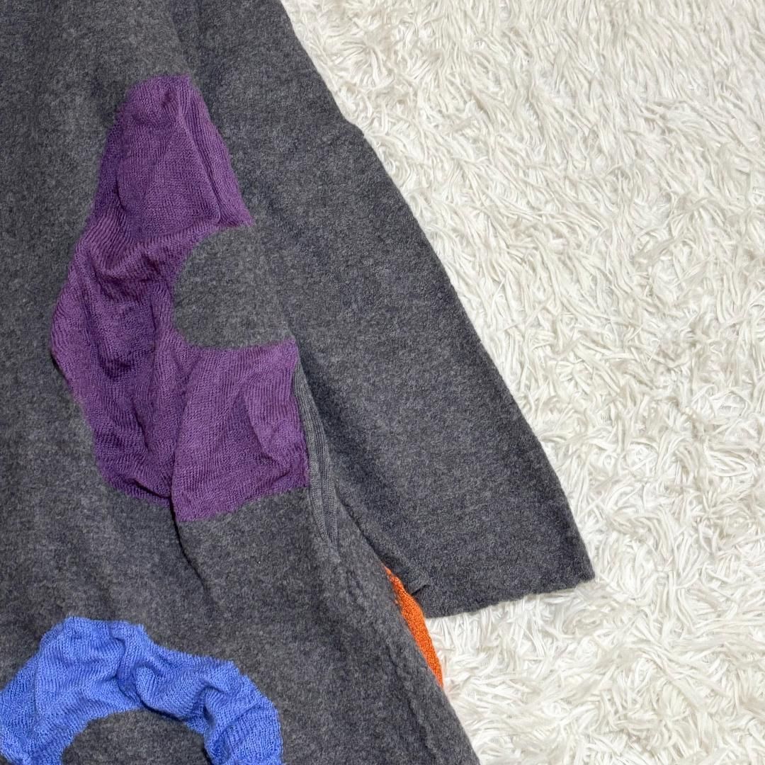 美品】慈雨 コート ウール ロング丈 40 グレー - メルカリ