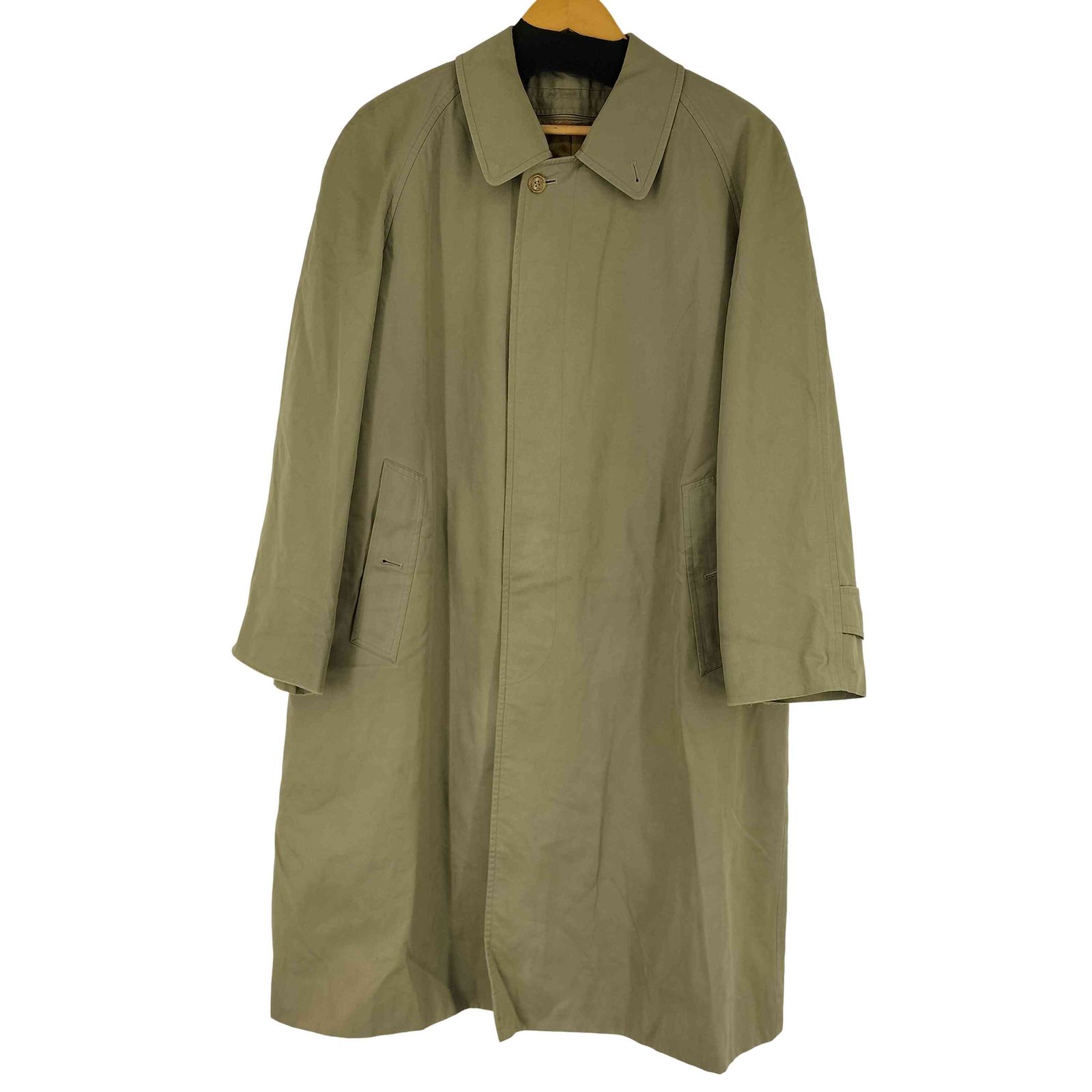 バーバリー ステンカラーコート ジップライナー ノバチェック　180 XL バーバリーノバチェック ステンカラー コートライナー付