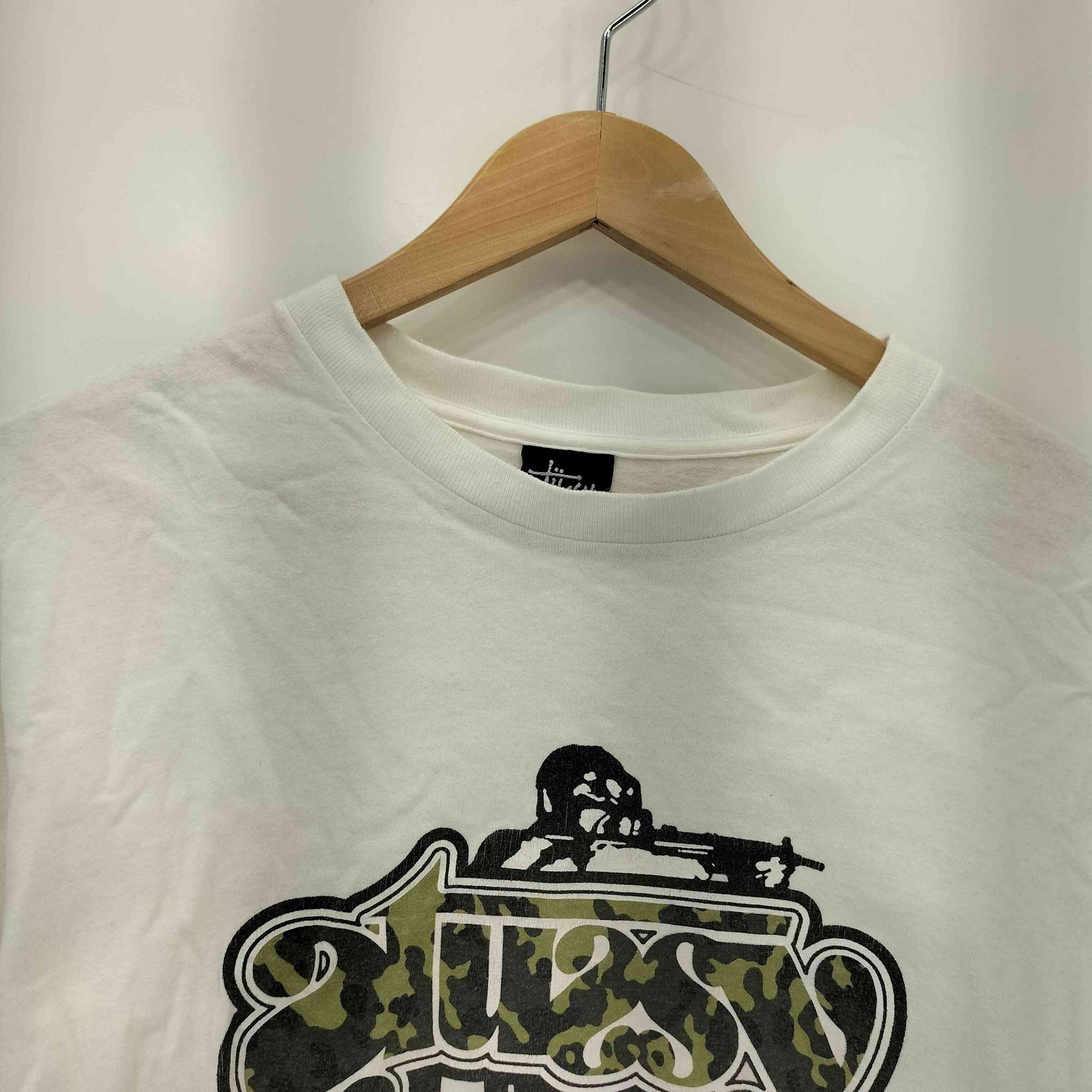 ステューシー Stussy 90s USA製 紺タグ LIMIT プリントクルーネックT