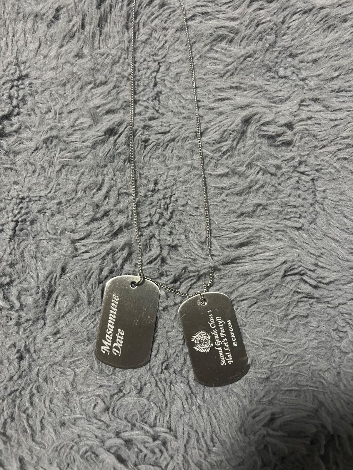 学園BASARA 伊達 ドッグタグネックレス 戦国BASARA 抱き枕 アクセサリー ヘアアクセサリー 